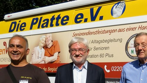 BergTV: Spendenverdopplungsaktion von "Die Platte e.V." in Bergisch Gladbach