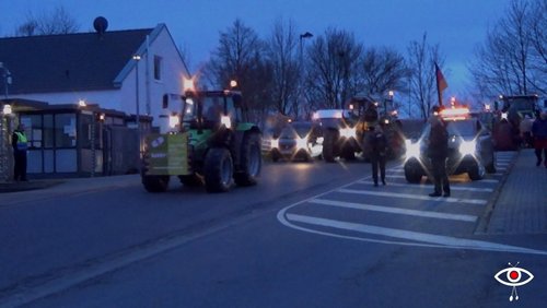 Hennef – meine Stadt: Landwirte demonstrieren in Hennef