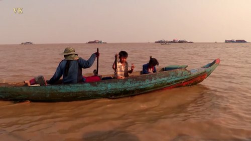 Vietnam - Kambodscha: Rundreise - Teil 7: Angkor Wat, schwimmende Dörfer auf dem Tonle Sap See