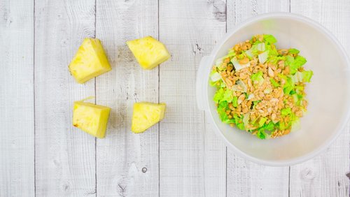 Gourmerana: Tropischer Hähnchen-Ananas-Salat