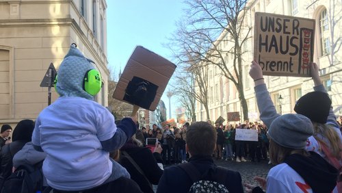 Fridays for Future - Demonstration in Düsseldorf