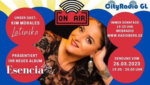 CityRadio GL: Kim Morales, Sängerin aus Kürten - Neues Album "Esencia"
