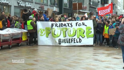 Fridays for Future - Demonstration in Bielefeld