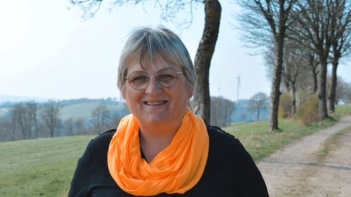Im Glashaus: Petra Triches, Direktkandidat für "Freie Wähler"