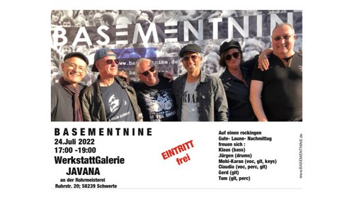 DO-MU-KU-MA: BASEMENTNINE, Rock-Band aus Dortmund