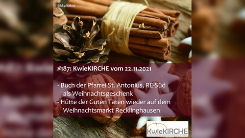 KwieKIRCHE: Radiogottesdienst an Heiligabend, Märchenbuch der Pfarrei St. Antonius Recklinghausen