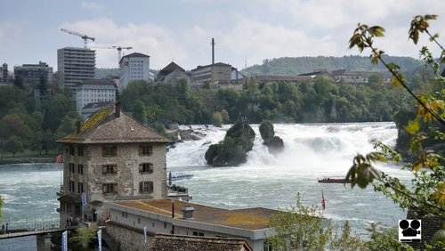 Der Rheinfall in der Schweiz