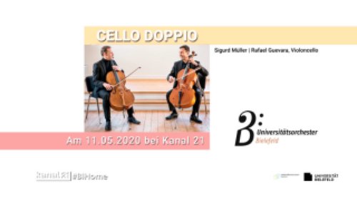 Kammerkonzert: "Cello doppio" - Sigurd Müller und Rafael Guevara