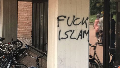 Islamfeindliche Schmierereien an der Heinrich-Heine-Universität Düsseldorf
