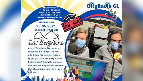 CityRadio GL: Maren Pussak und Tobias Kelter, "Das Bergische"