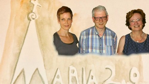 More Martin: Ruth Koch und Sigrid Kammann von "Maria 2.0"