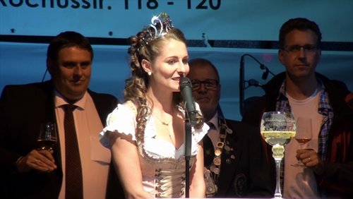 Weinfest 2018: Krönung der Weinkönigin in Bonn-Lengsdorf