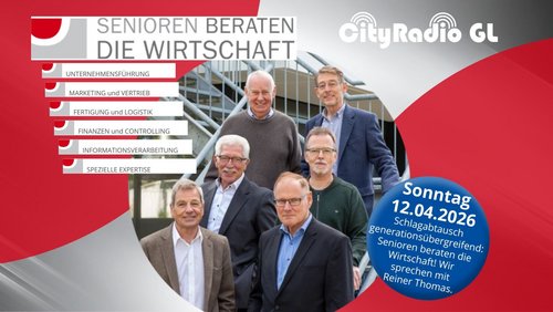 CityRadio GL: Reiner Thomas - "Senioren beraten die Wirtschaft"