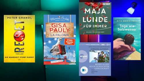 Der LeseWurm: "La Paloma" von Gisa Pauly, "Reset" von Peter Grandl, Hörbücher