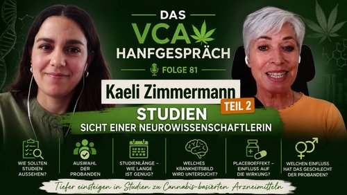 VCA Hanfgespräch: Medizinisches Cannabis - Kaeli Zimmermann, Teil 2