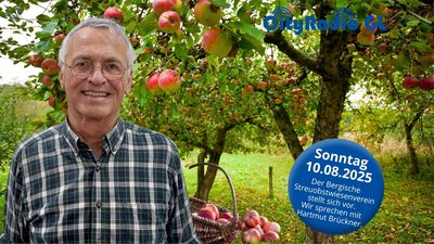 CityRadio GL: Bergischer Streuobstwiesenverein, Bergisch Classics, Mal- und KI-Workshop