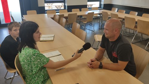 Brainfood: Mediencamp on Tour bei der Feuerwehr Duisburg - Christoph Grütering, Oberbrandmeister
