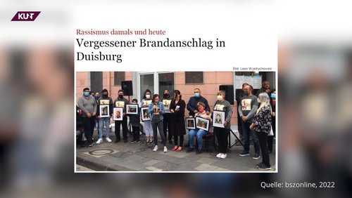 Nahaufnahme: Duisburg 1984 - wie lebt man weiter nach einem rassistischen Anschlag?