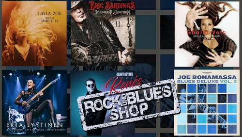 Renés Rock- und Blues-Shop: Joe Bonamassa, Eric Sardinas, Ghalia Volt
