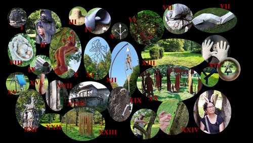 Der Sumpf: Skulpturen im "Schlosspark Stammheim" in Köln
