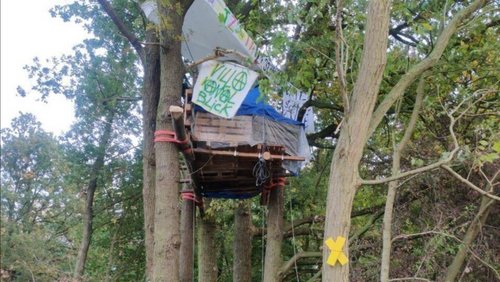 Radio For Future: "Kanalbäume bleiben!" - Initiative in Münster, Blockadeaktionen