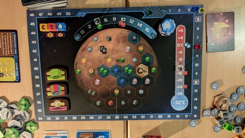 Brettspiel Teddy: Was kam auf den Teddytisch? Kutna Hora, Terraforming Mars, Dutch Resistance