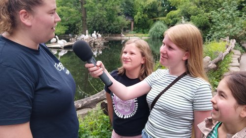 Brainfood: Mediencamp on Tour im Duisburger Zoo - Janine Riesener, Kuratorin