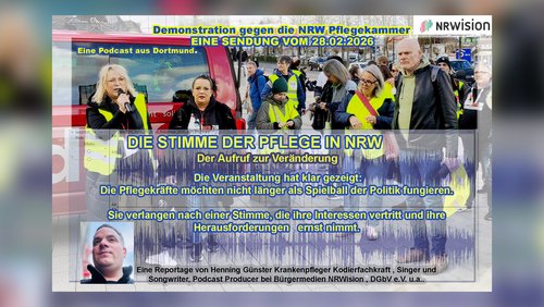 NRW im Dialog - Demonstration gegen die Pflegekammer NRW