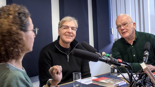 Künstlerporträt: Alfons Huckebrink und Frank Lingnau, Autoren aus Münster
