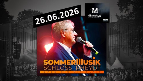 Mitschnitt: SommerMusik Schloss Rheydt 2026 in Mönchengladbach