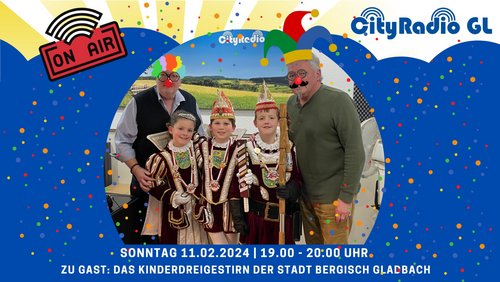 CityRadio GL: Kinderdreigestirn Bergisch Gladbach 2023/24