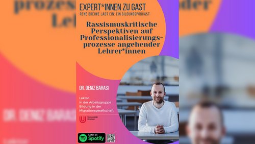 Expert*innen zu Gast: Dennis Barasi, Erziehungswissenschaftler an der Universität Bremen