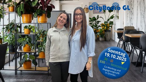 CityRadio GL: "Schere Stein Papierflieger" - Begegnungsstätte, Neubau Schulzentrum Herkenrath