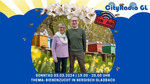 CityRadio GL: Phillip Rutsch und Renate Beckmann - Bienenzuchtverein Bergisch Gladbach