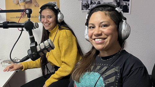 Radio Park-Kultur: Grecia Burgos und Sandra Díaz von "Trazos de Tradición"