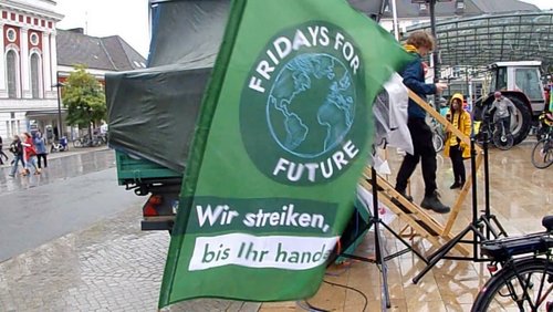 MNSTR.TV: Klimaschutzdemo, Franziskusfest, Vernissage