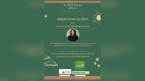 Expert*innen zu Gast: Lena Nzume, Landtagsabgeordnete Bündnis 90/Die Grünen