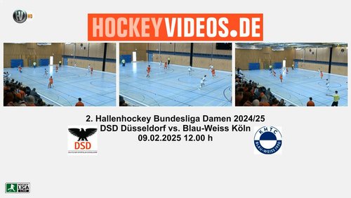 Hockeyvideos Kompakt: DSD Düsseldorf vs Blau-Weiss Köln - Damen-Hockey