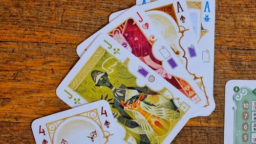 Brettspiel Teddy: "Feudum", "Morty Sorty Magic Shop", "Koi" und "All in"