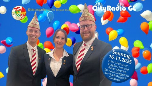 CityRadio GL: Dreigestirn im Interview, Weihnachtsdorf Refrath, Lesung mit Claudia Schumacher