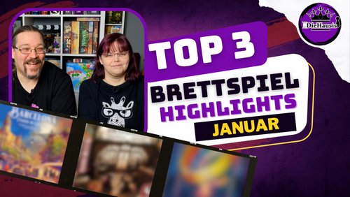 DieHausis: Top-3-Brettspiele im Januar 2025