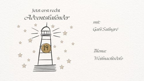 Jetzt erst recht: Adventskalender 2025 - 19. Dezember