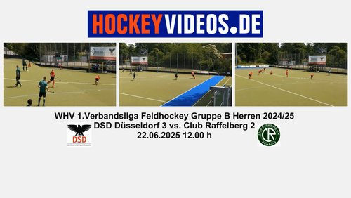 Hockeyvideos Kompakt: DSD Düsseldorf 3 vs. Club Raffelberg 2 - Herren-Hockey