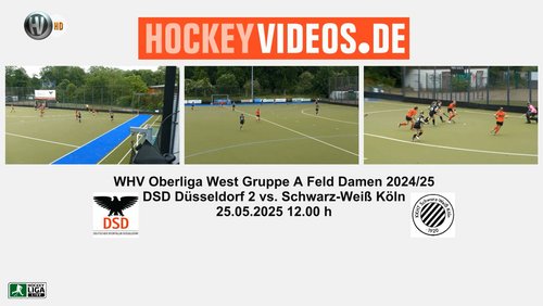 Hockeyvideos Kompakt: DSD Düsseldorf 2 vs Schwarz-Weiß Köln - Damen-Hockey