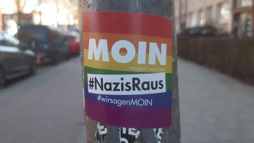 antenne antifa: Demonstrationen in Münster, Antikriegstag 2025, Straßenumbenennungen