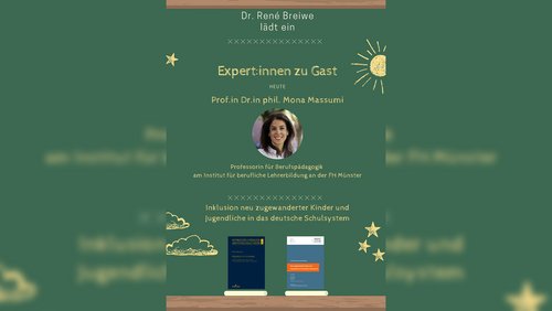 Expert*innen zu Gast: Mona Massumi, Professorin für Berufspädagogik an der FH Münster