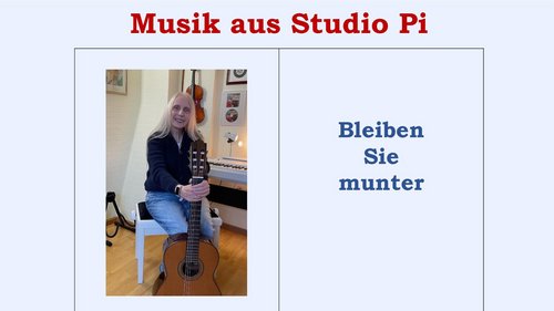 Musik aus Studio Pi: Bleiben Sie munter