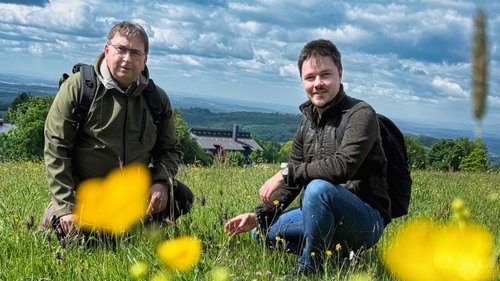 Sprechstoff: Johannes Euler und Joachim Schönfeld - Naturschutzgroßprojekt Vogelsberg in Hessen