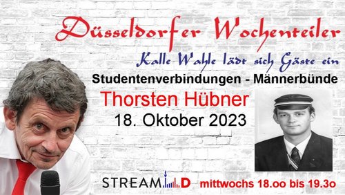 Kalles Wochenteiler: Thorsten Hübner - Studentenverbindungen