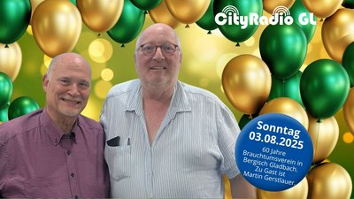 CityRadio GL: 60 Jahre Vereinigung, Kunstlabor, STADTRADELN Bergisch Gladbach
